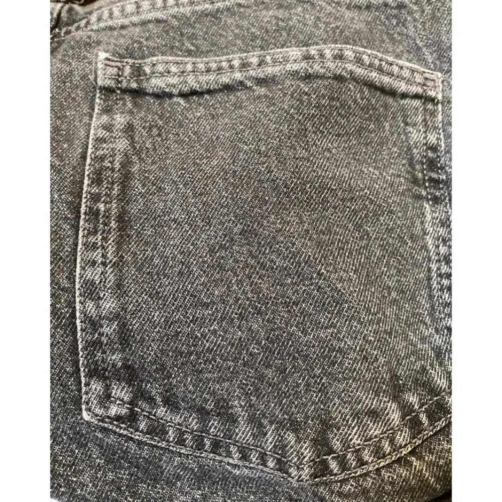 Zara CROP WIDE LEG FRONT SEAM Z1975 JEANS WITH A HIGH WAIST - Picture 6 of 10